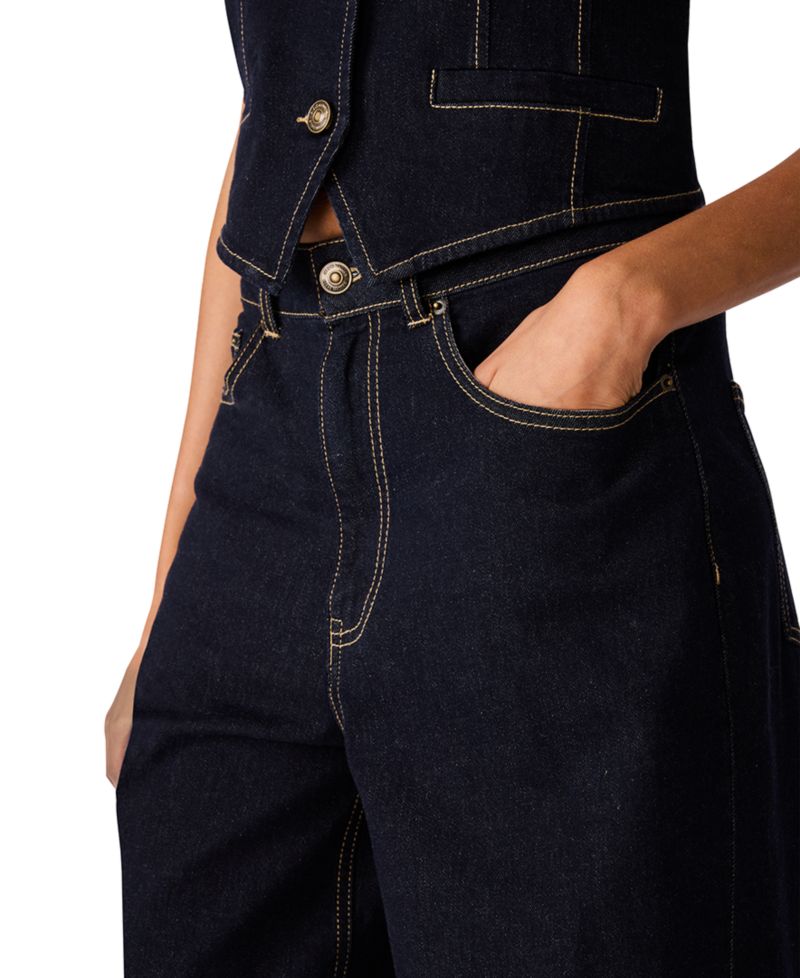 Women's The Soho Mid-Rise Wide-Leg Jeans