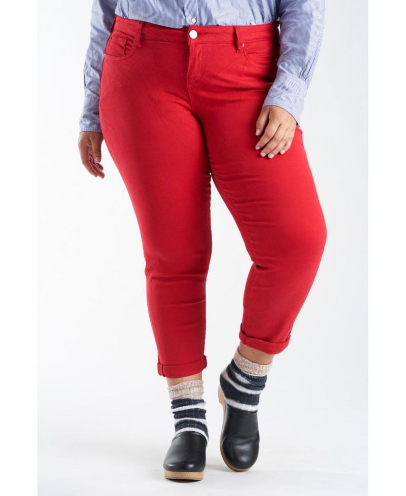 Women's Color Boyfriend Pants