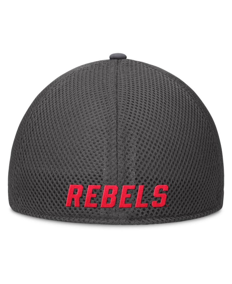 Men's Gray Ole Miss Rebels Clincher Flex Hat