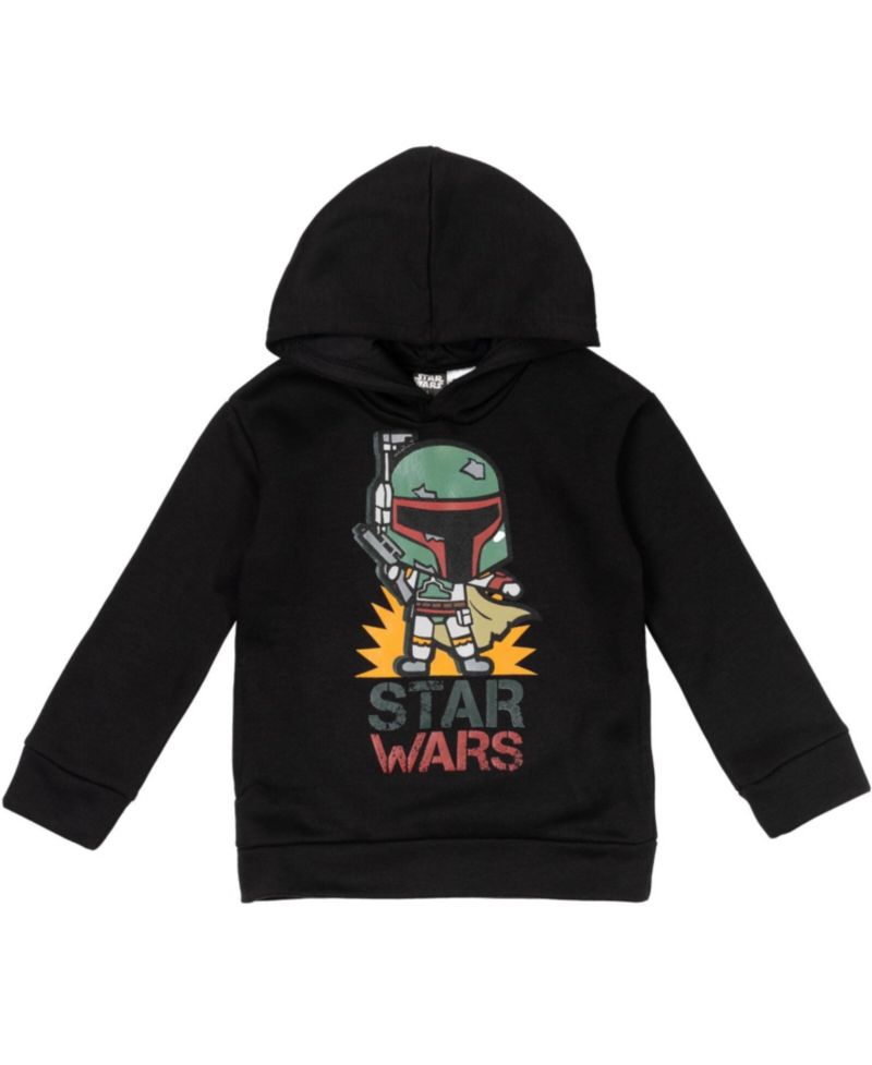 Little Boys (4-20) Boba Fett Fleece Pullover Hoodie