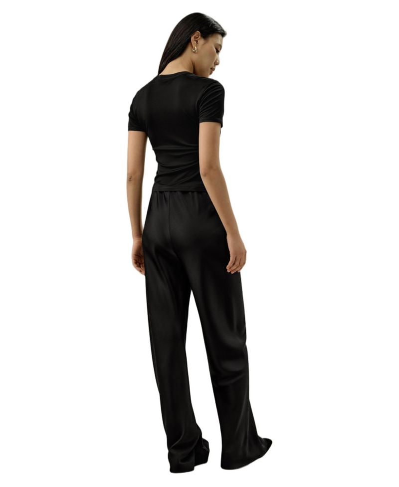 Women's Silk Jersey Slim Fitted Tee