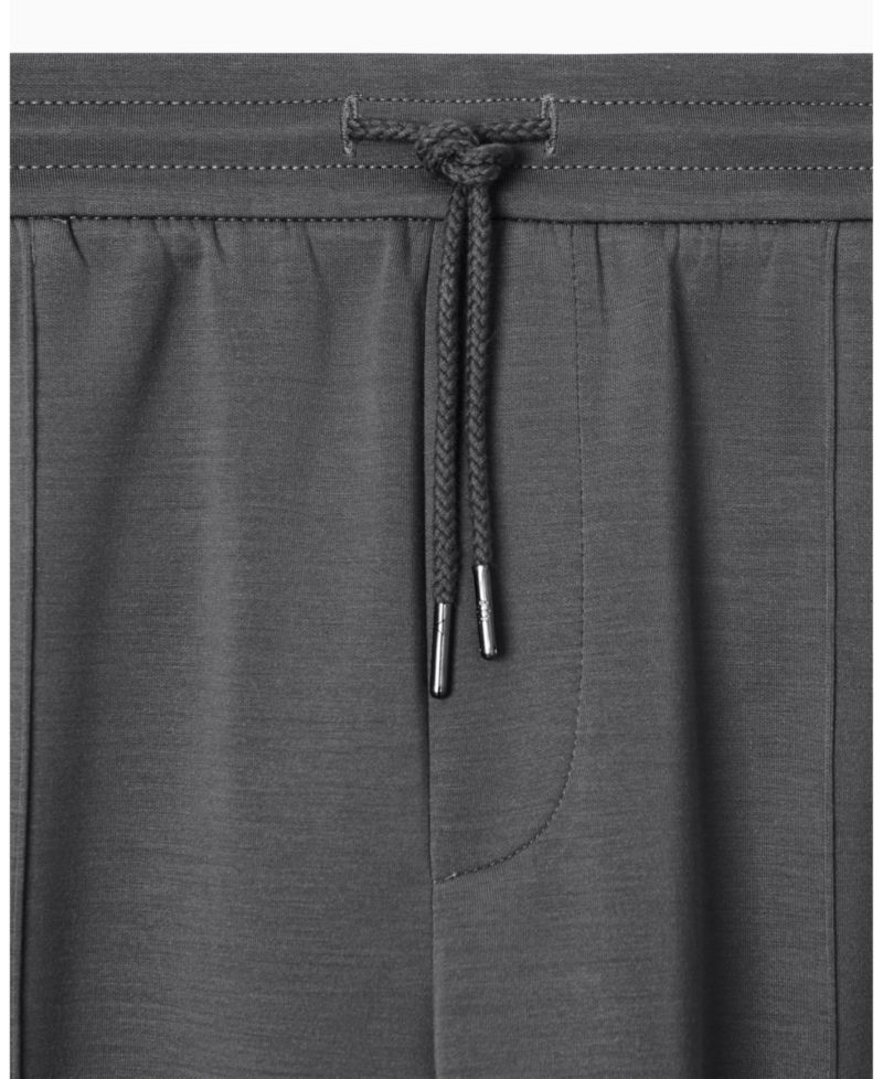 Men's Pleat Open Sweatpants