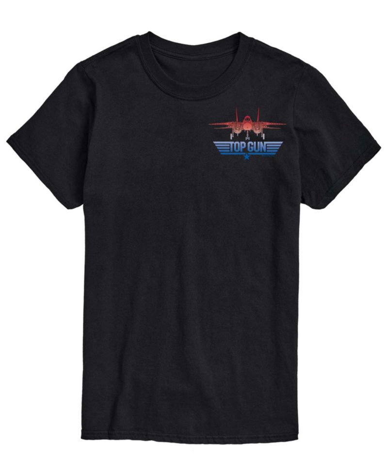Men's Top Gun Logo Gradient Short-Sleeve Graphic T-Shirt