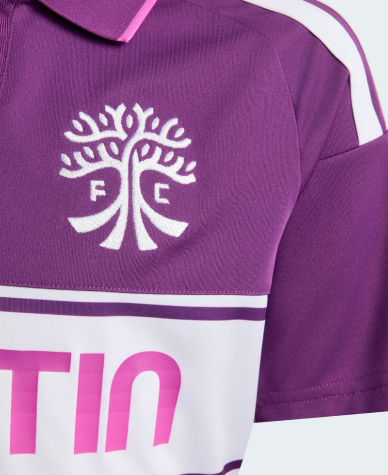 Big Boys and Girls Purple Austin FC 2026 Archive Replica Jersey
