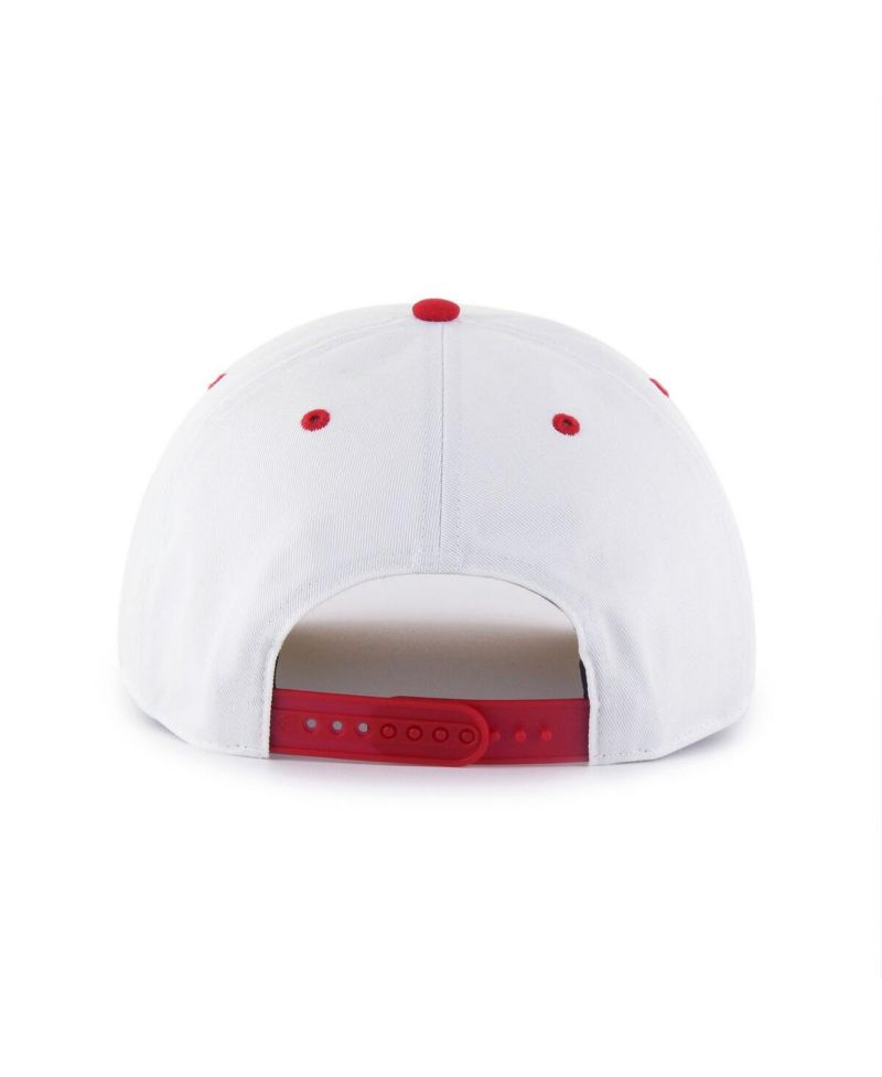 Men's White/Red Tampa Bay Buccaneers Roscoe Two-Toned Hitch Adjustable Hat