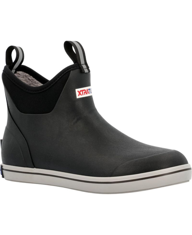 Men's Fleece Lined Ankle Deck Boot