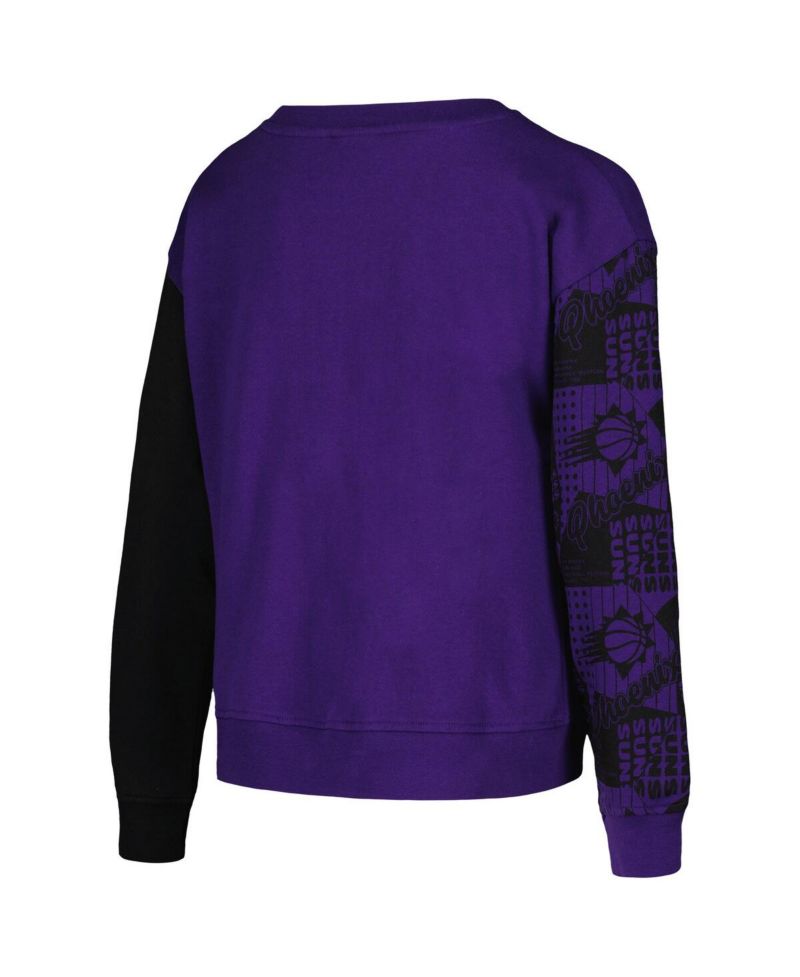 Girls Youth Purple Phoenix Suns Trifecta Pullover Sweatshirt