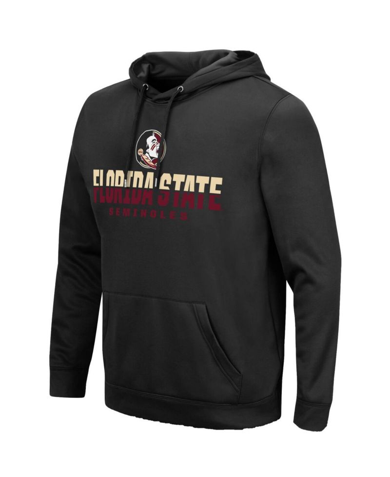 Men's Black Florida State Seminoles Lantern Pullover Hoodie