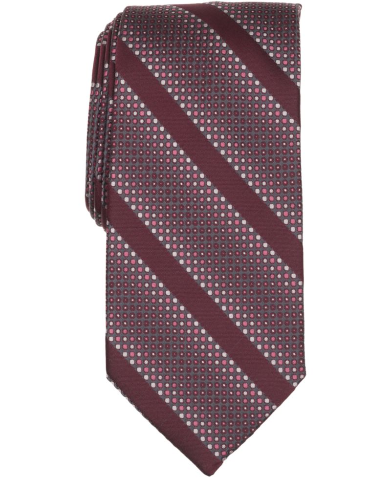 Men's Lampone Stripe Classic Tie