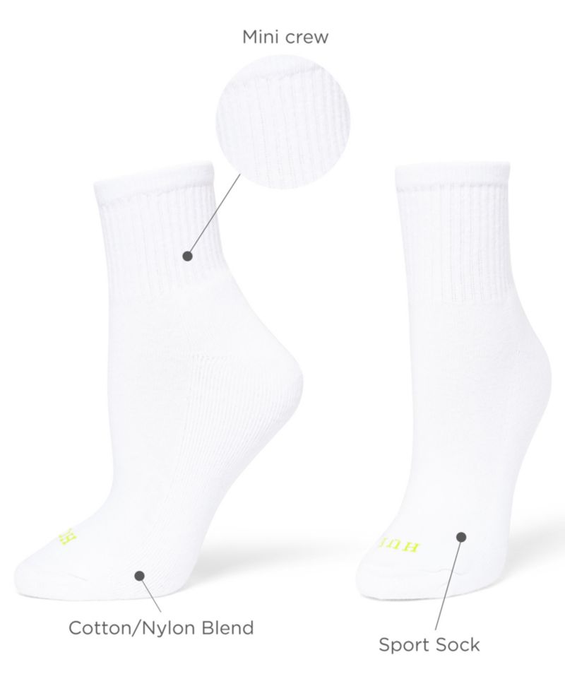 Women's Mini Crew 6-Pack Socks U10227