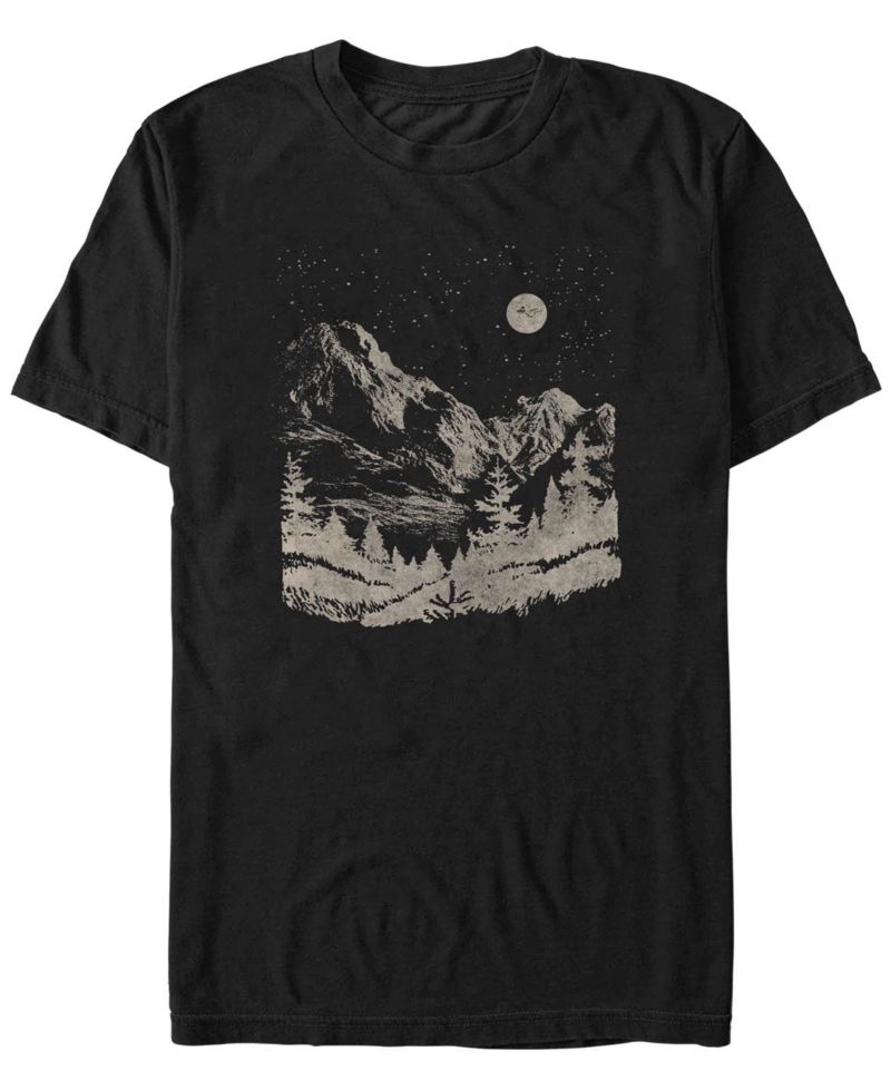 Men's Mountain Scene Short Sleeve T-shirt