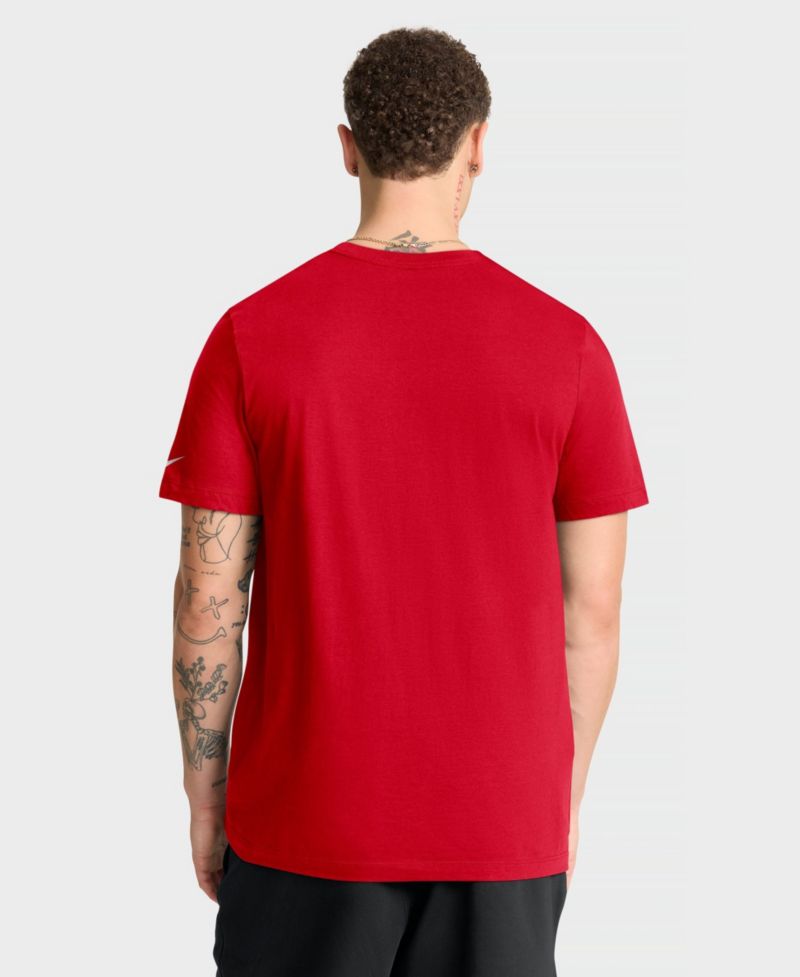Men's New England Patriots Logo Essential Crewneck Graphic T-Shirt