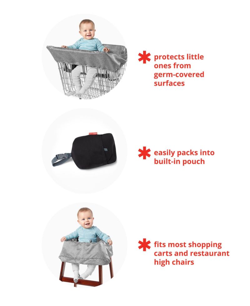 Take Cover Baby Shopping Cart Cover