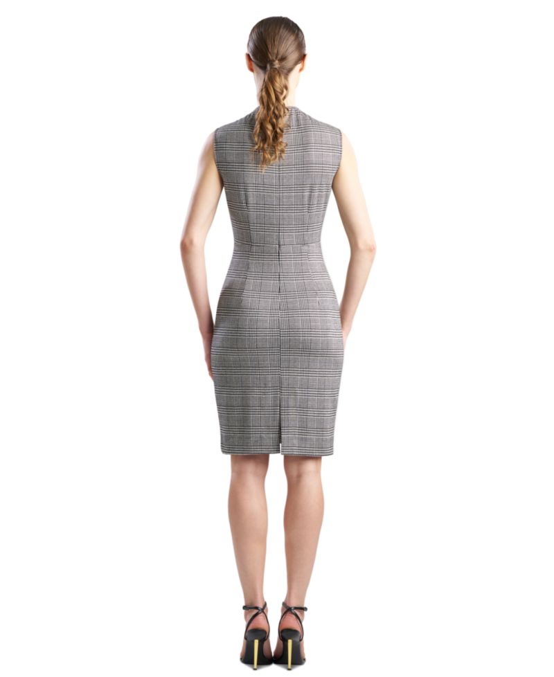 Women's Invisible Zipper Short Dress