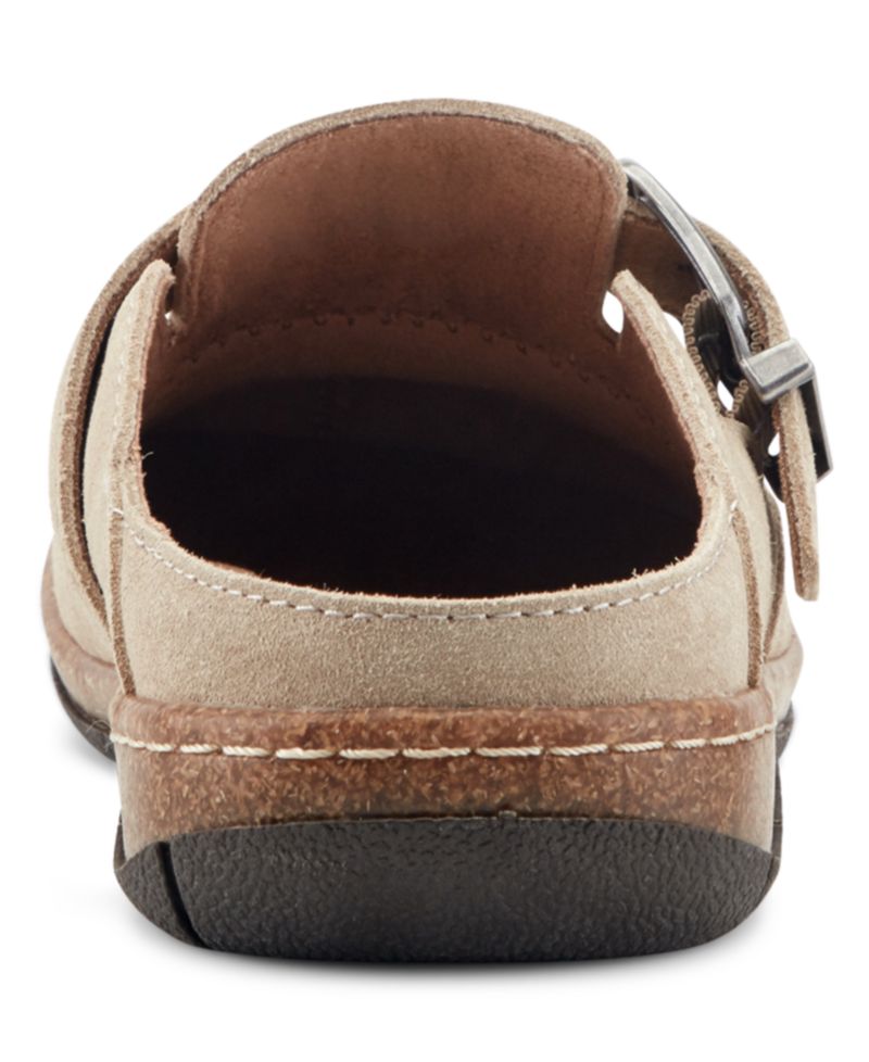 Women's Eileen Woven Suede Footbed Clogs