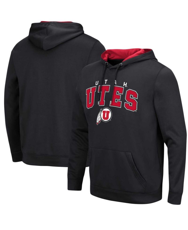 Men's Utah Utes Resistance Pullover Hoodie