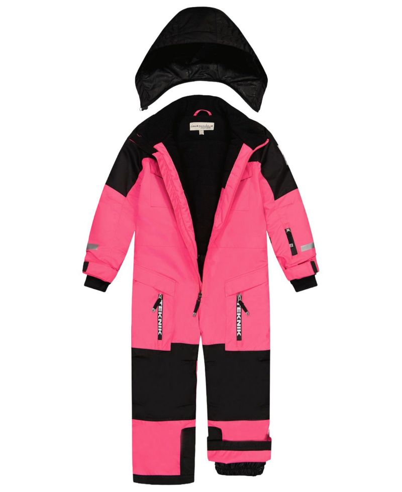Little and Big Girl (6 - 16) One-Piece Teknik Snowsuit