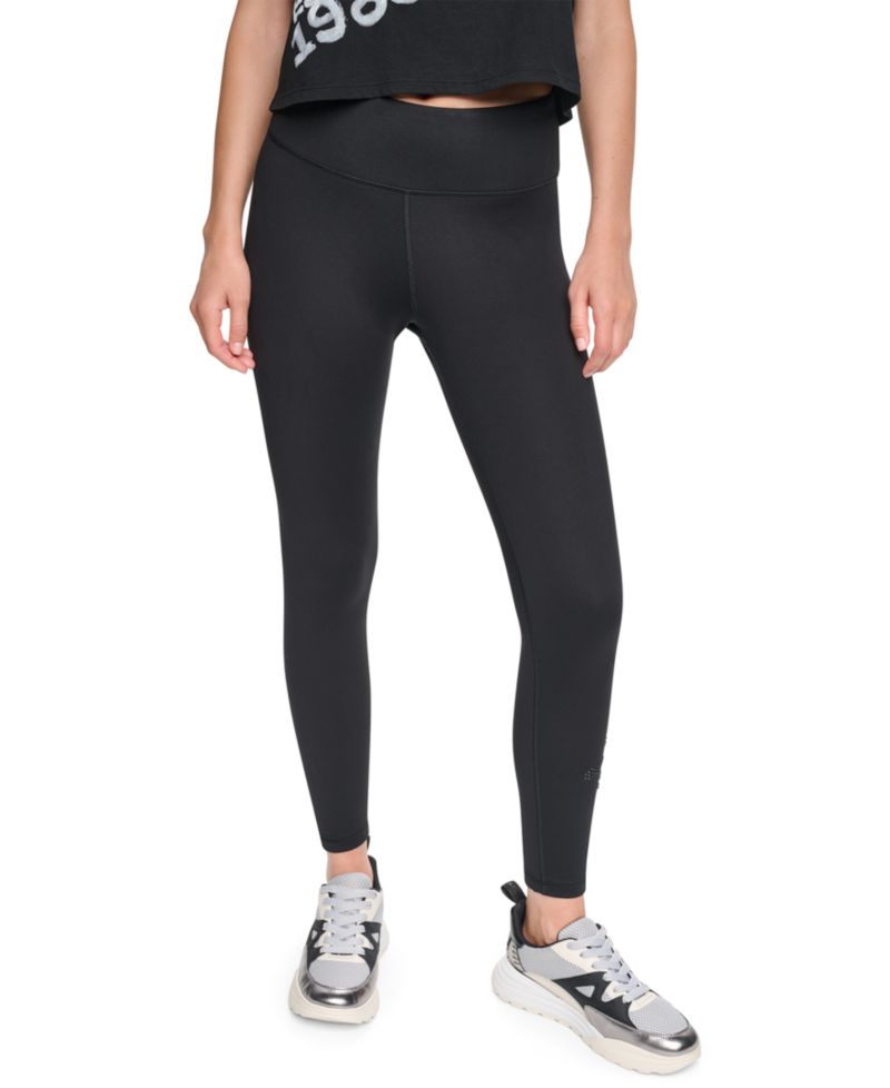 Women's Graffiti Logo High-Waist 7/8 Leggings