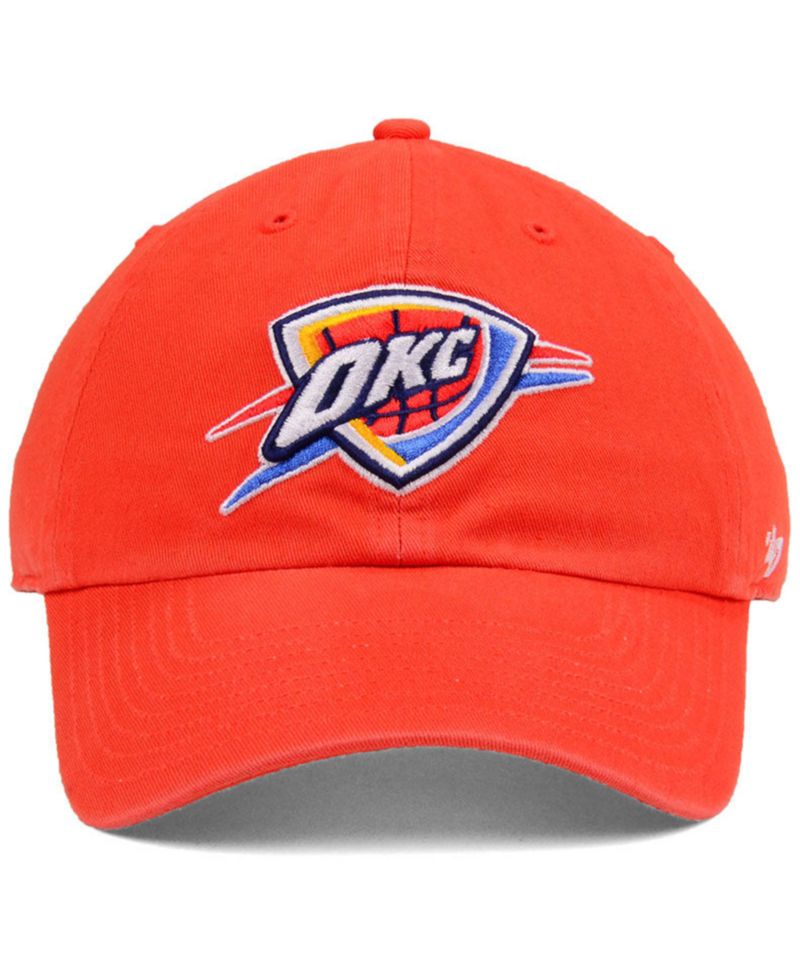 Oklahoma City Thunder NBA CLEAN UP Strapback Cap