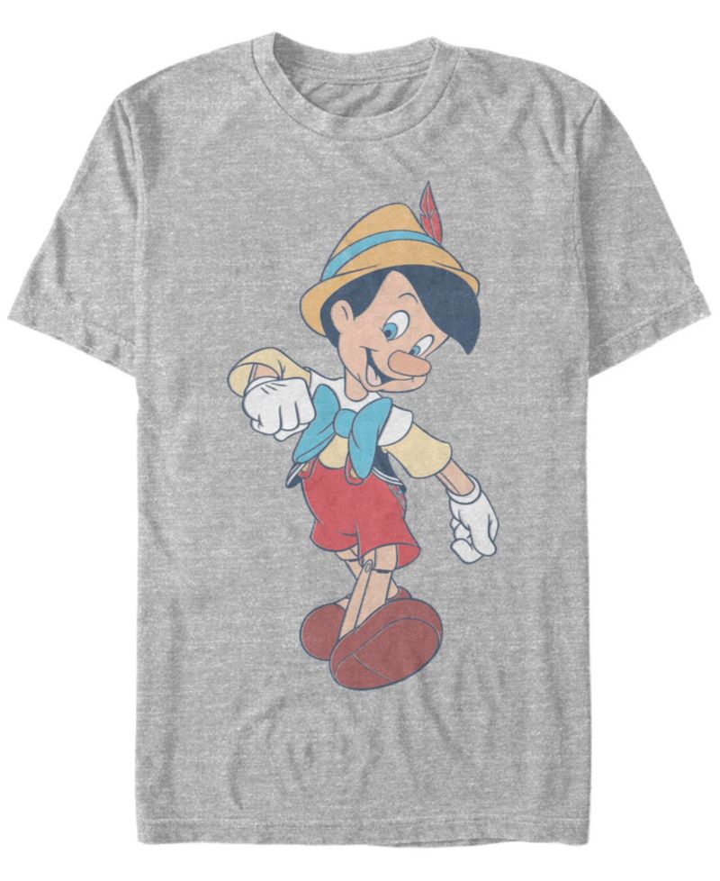 Men's Vintage Pinocchio Short Sleeve T-Shirt