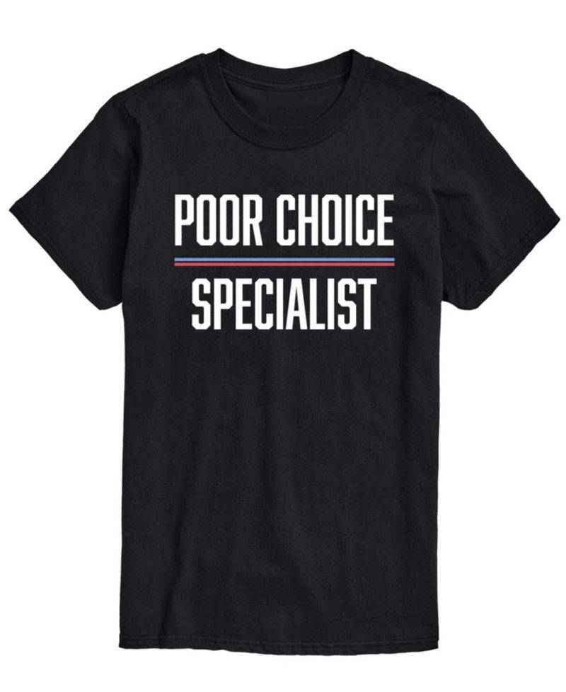 Men's Poor Choice Specialist Short-Sleeve Graphic T-Shirt