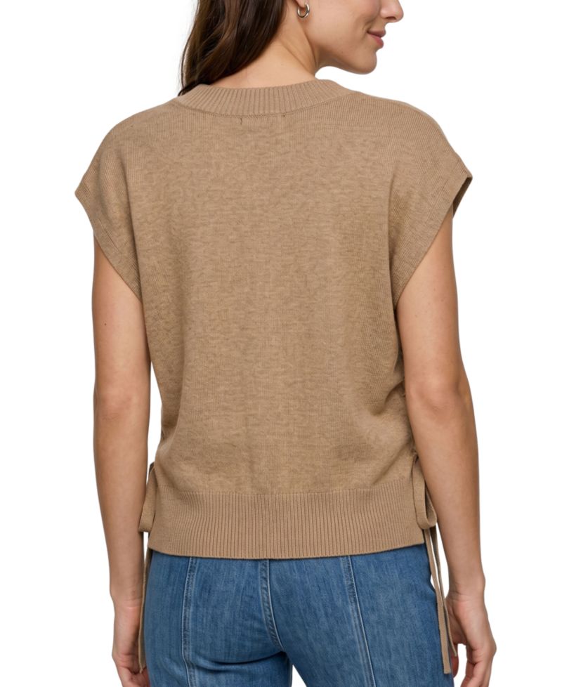 Women's V-Neck Dolman-Sleeve Sweater