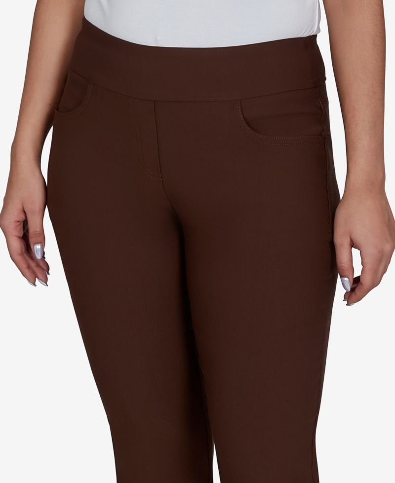 Petite Alt Silky Ankle Pull-On Pants