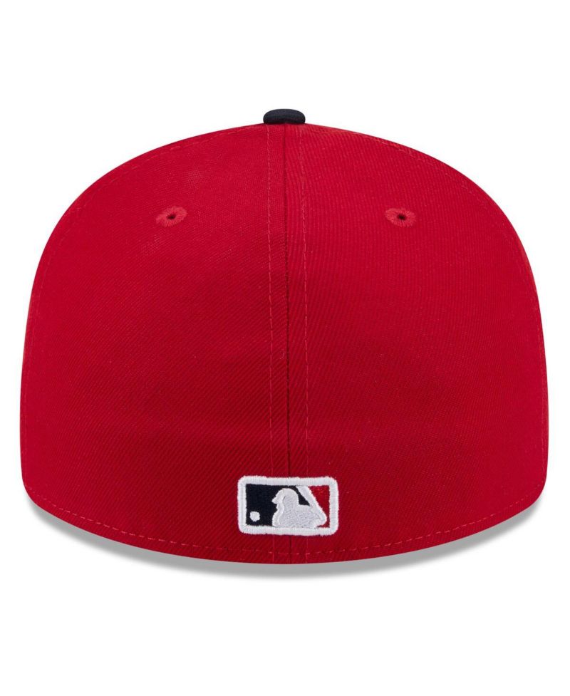 Men's Red/Navy Atlanta Braves 2026 Spring Training Low Profile 59FIFTY Fitted Hat