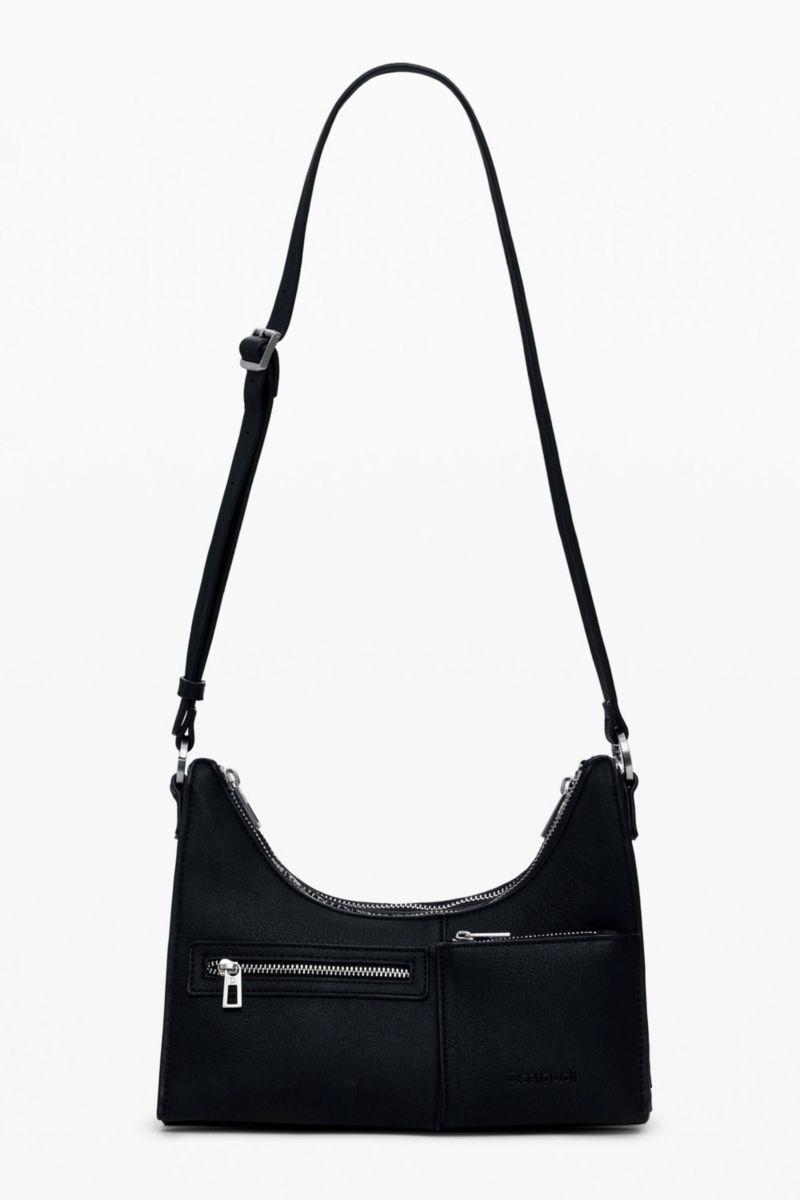 Women's Small Detachable Two-Tone Bag