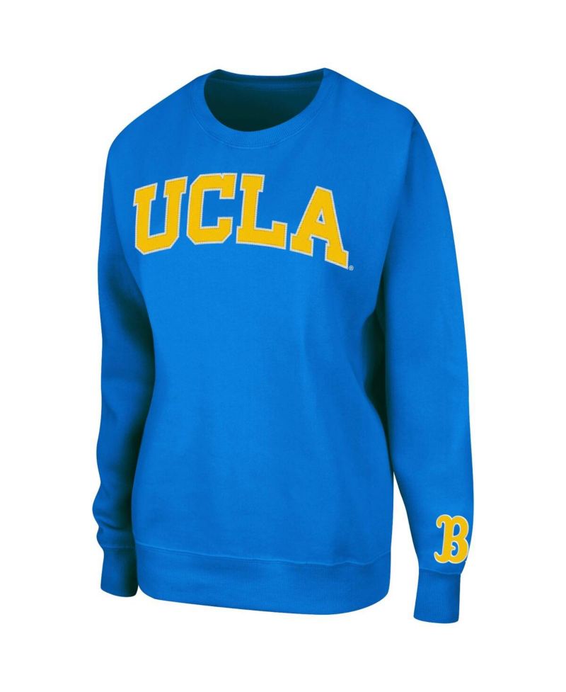 Women's Blue UCLA Bruins Campanile Pullover Sweatshirt
