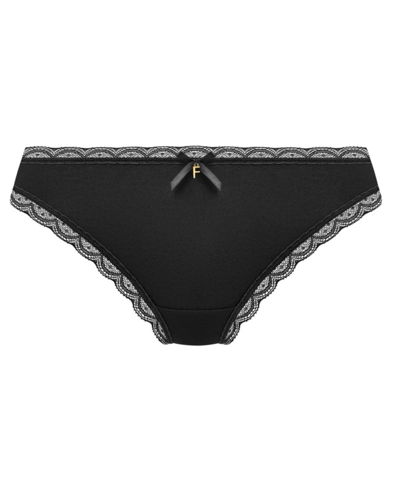 Women's Flirt Pull-On Lace Trim Low-Rise Panty