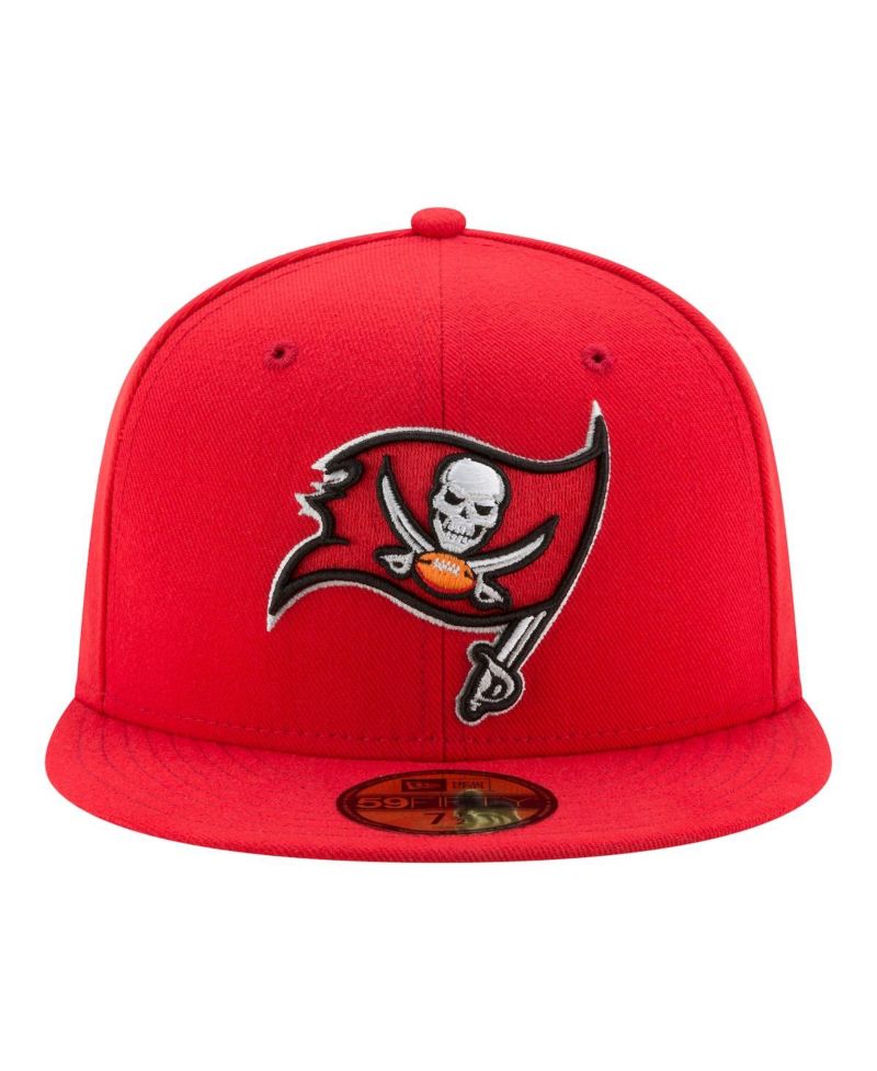 Men's Red Tampa Bay Buccaneers 59FIFTY Fitted Hat