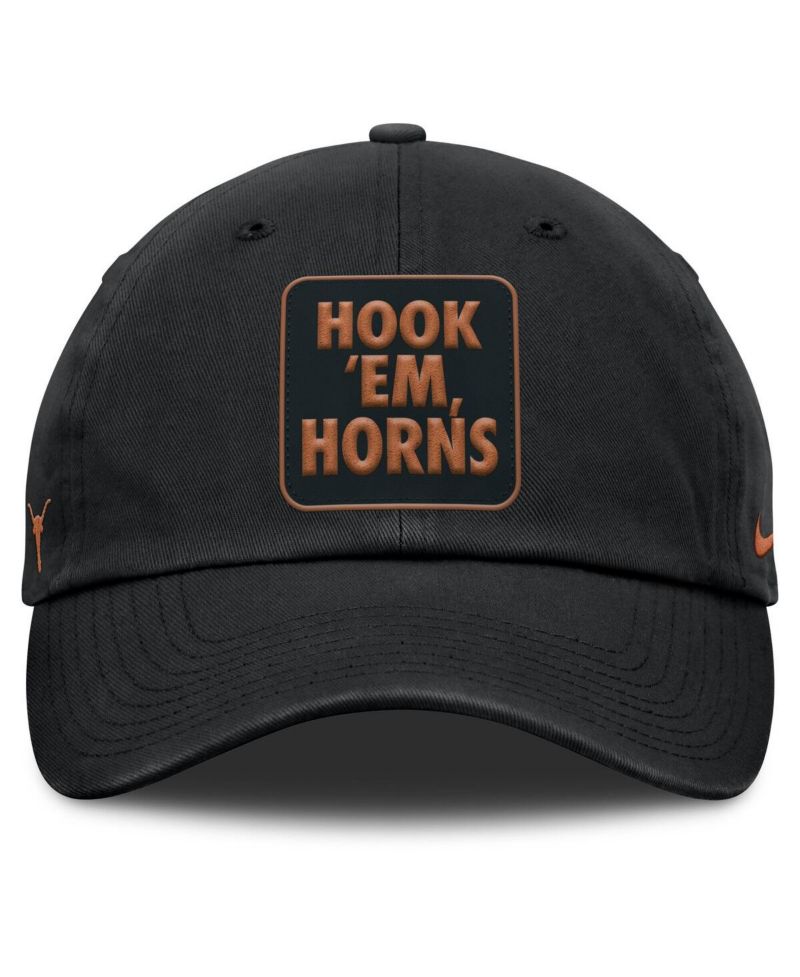 Men's Black Texas Longhorns Local Club Adjustable Hat
