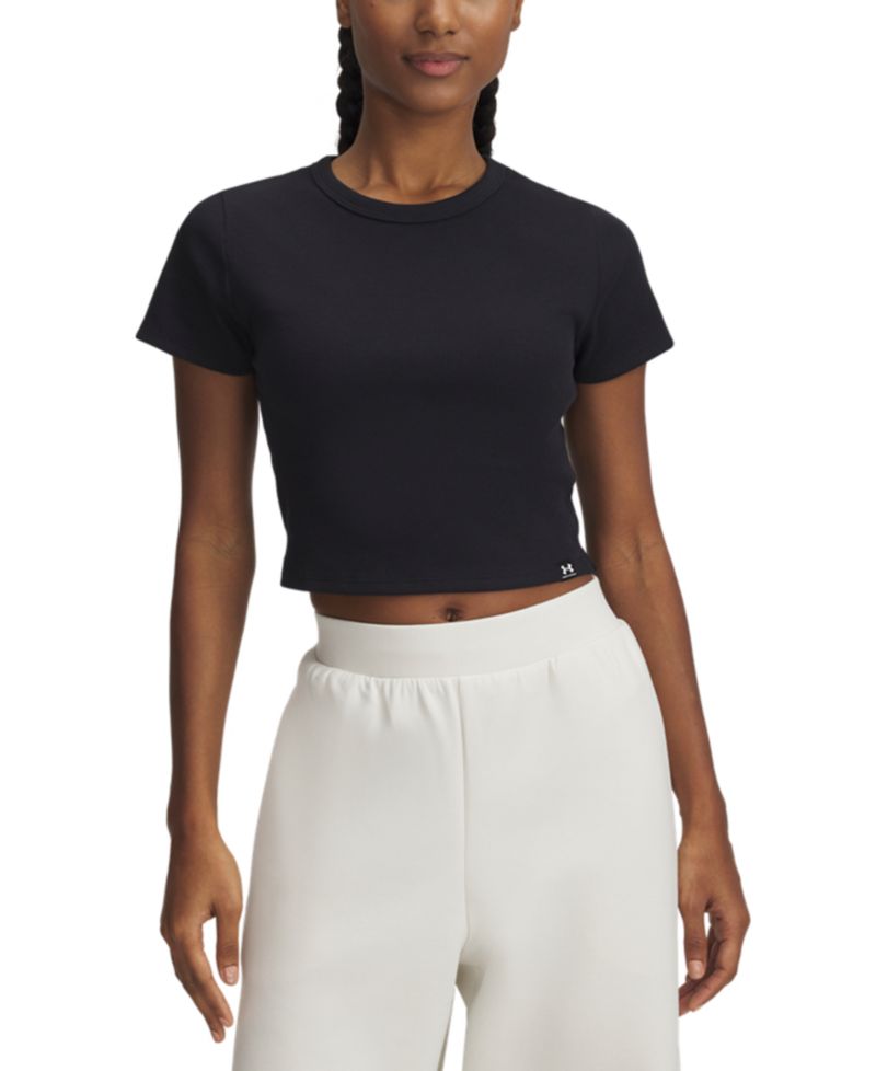 Women's Rival Ribbed Cropped T-Shirt