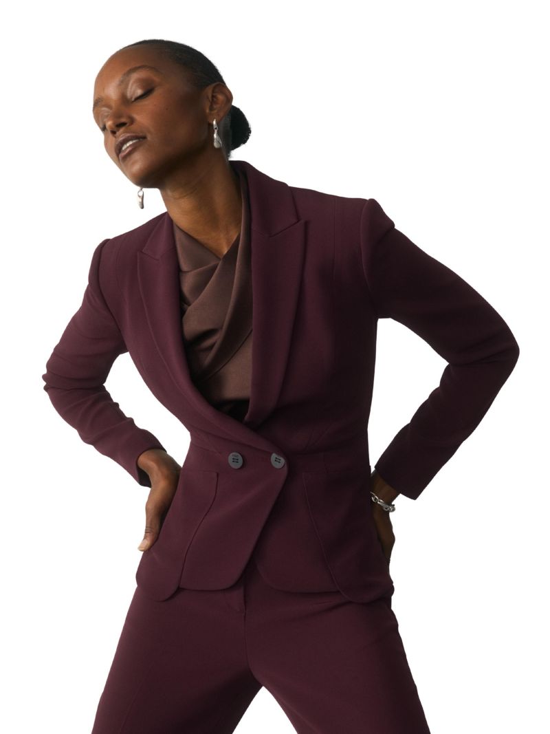 Women's Clever Crepe Caselle Tailored Blazer