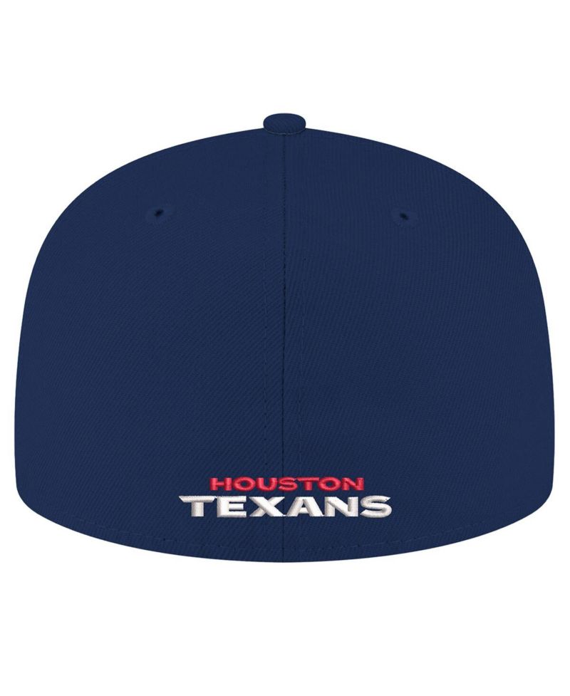 Men's Navy Houston Texans Flawless 59FIFTY Fitted Hat