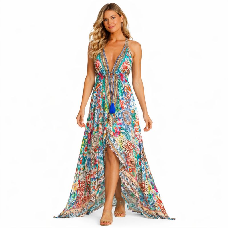 Women's Maxi halterneck Dress
