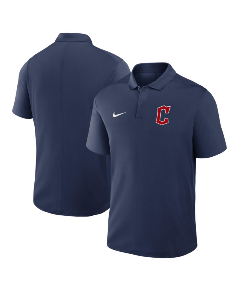 Men's Navy Cleveland Guardians Dri-FIT Victory Polo Shirt