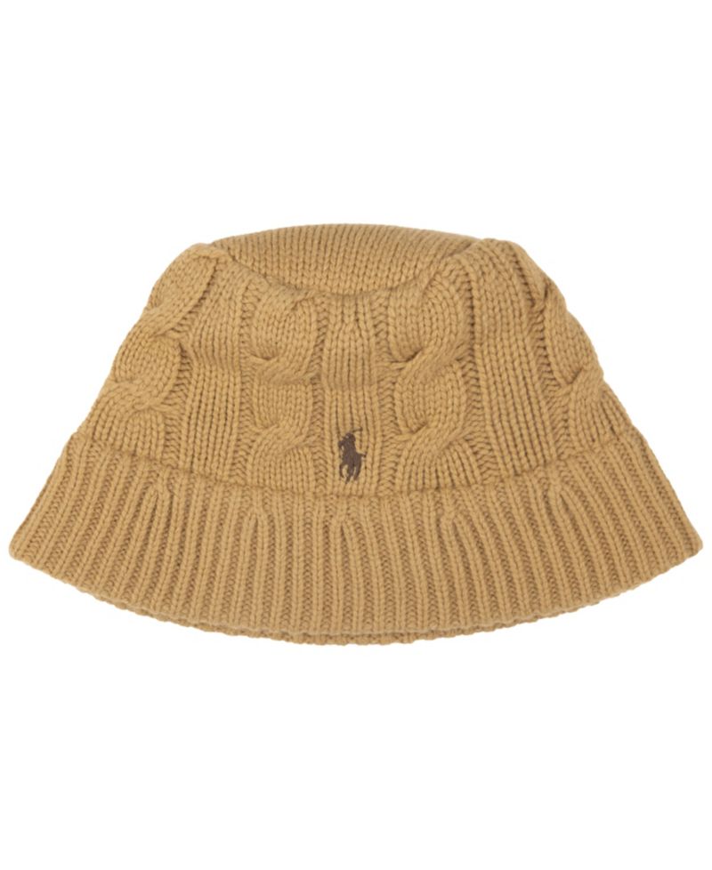Men's Cable Knit Bucket Hat