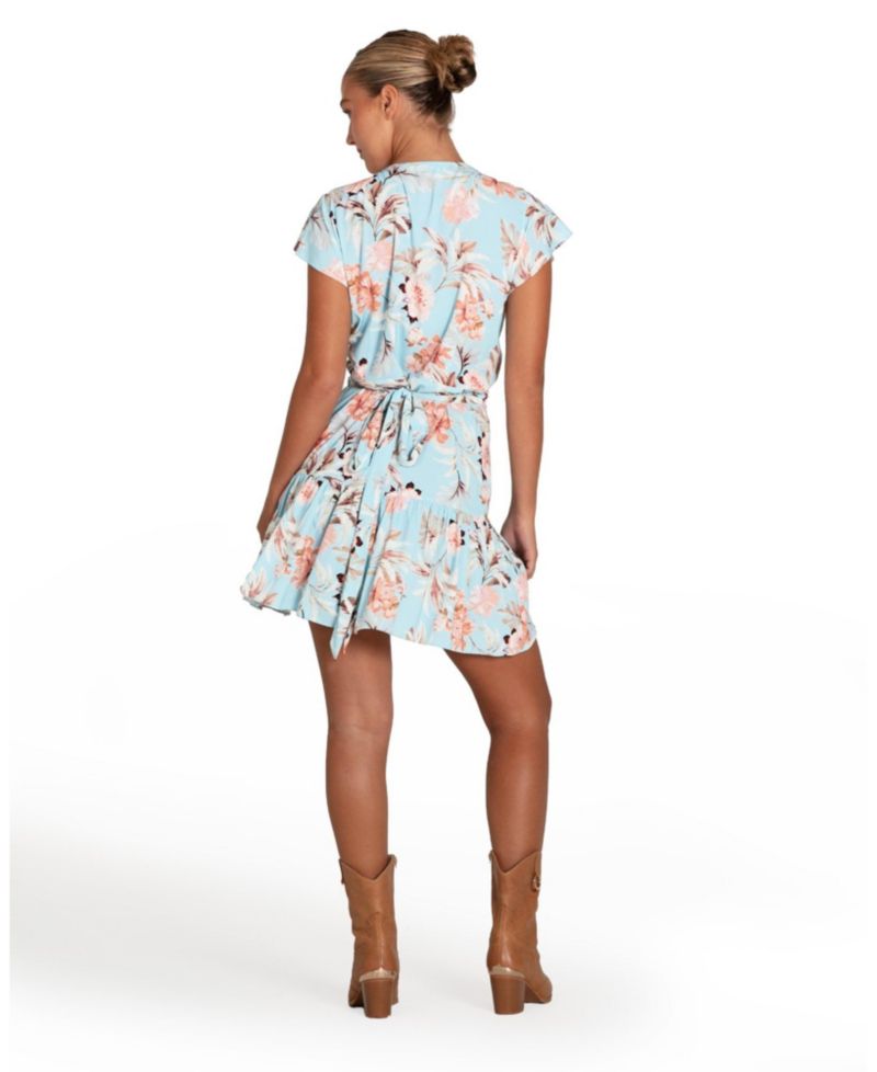 Women's Belle and Bloom Love Shack Mini Wrap Dress