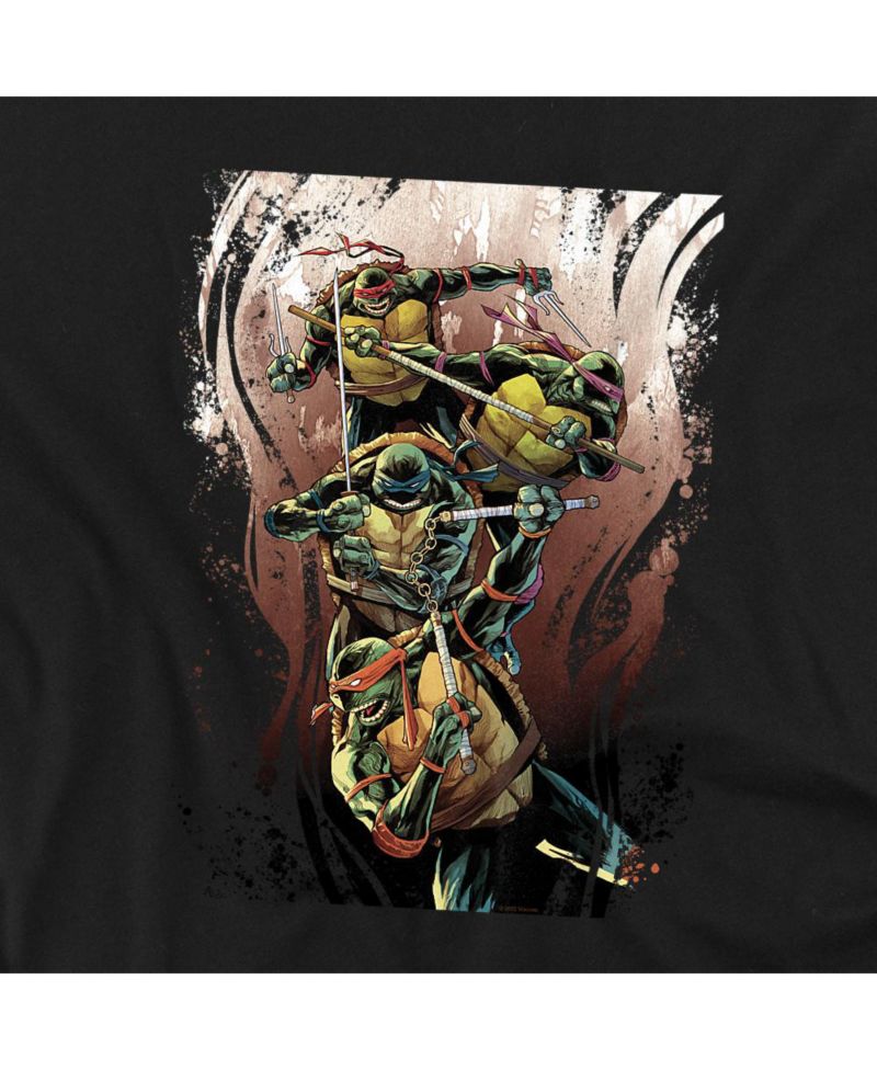 Men's TMNT Earthy Rainbow Warriors T-Shirt