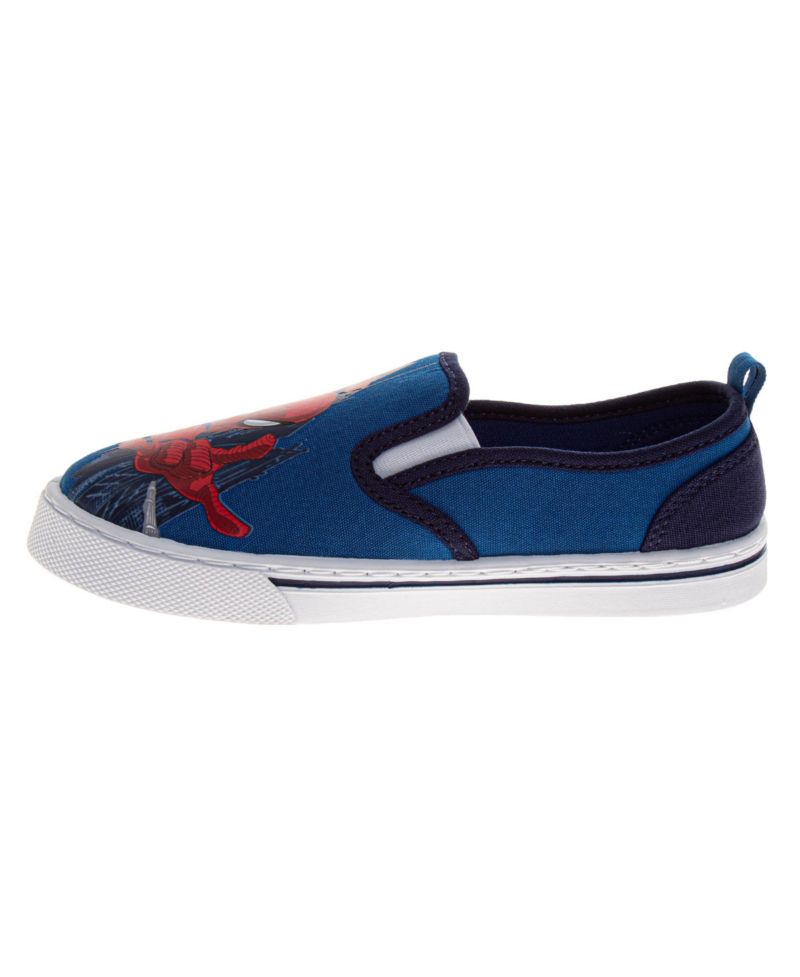 Big Boys Marvel City Guardian Slip On Canvas Shoes