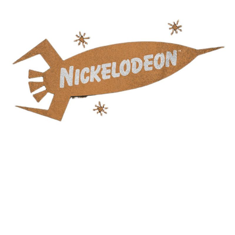 Men's Nickelodeon Brand Nick Retro Rocket Logo T-Shirt