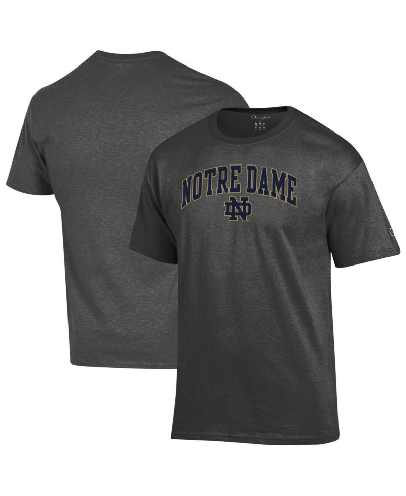 Men's Navy Notre Dame Fighting Irish Arch Over Logo T-Shirt