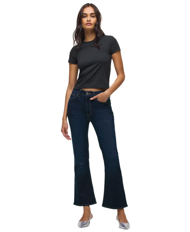 Women's Blair High-Rise Cropped Bootcut Jeans
