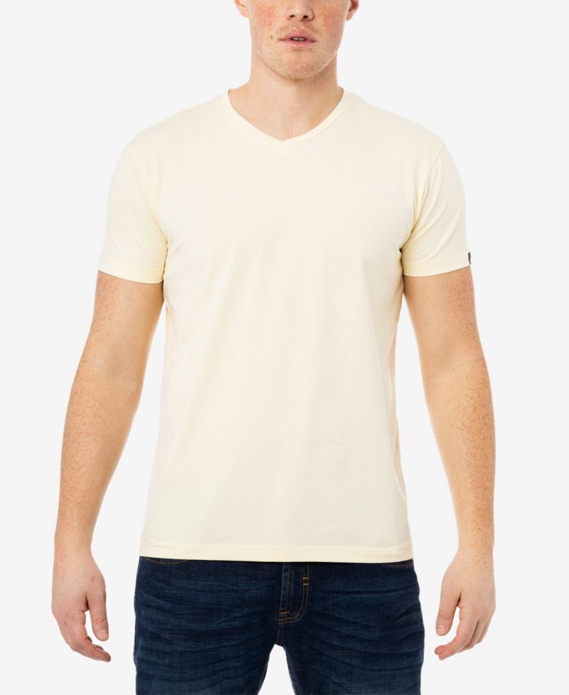 Men's Basic V-Neck Short Sleeve T-Shirt