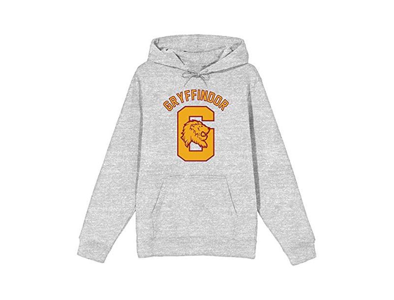 Men's Gryffindor Grey Long Sleeve Hoodie