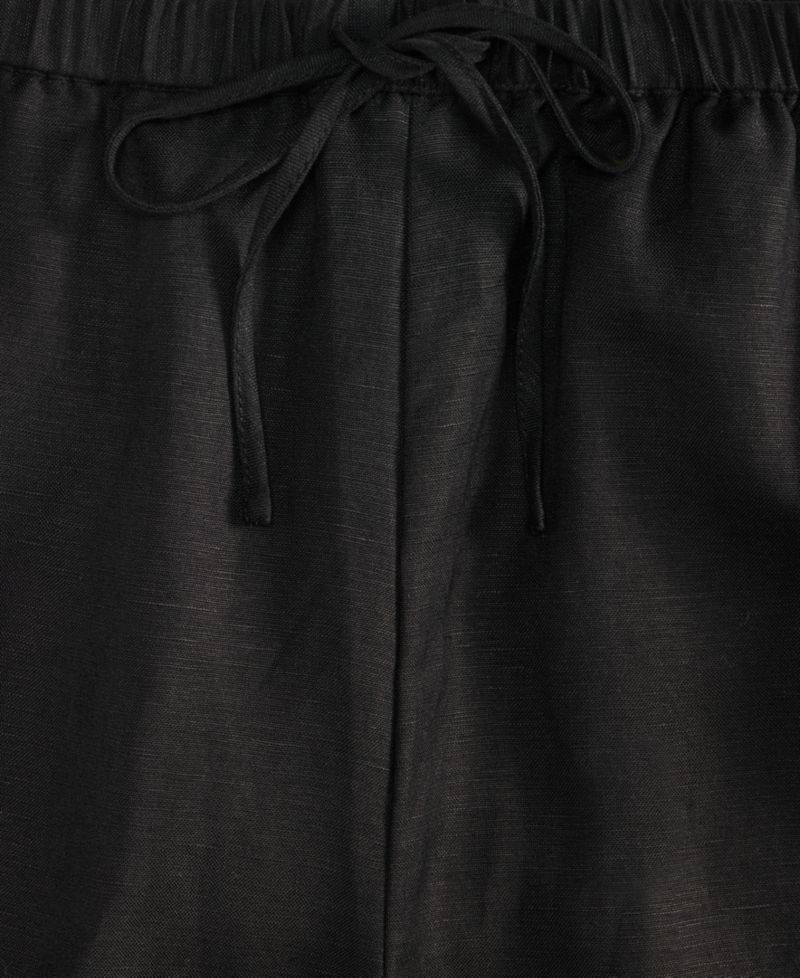Women's Linen-Blend Drawstring Pants