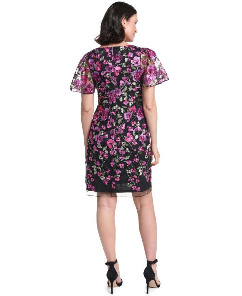 Petite Boat Neck Dress