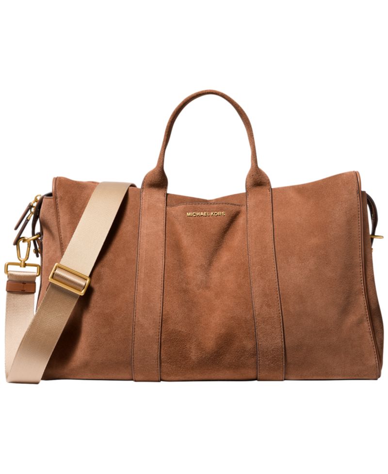 Men's Medium Suede Slouch Duffel Bag